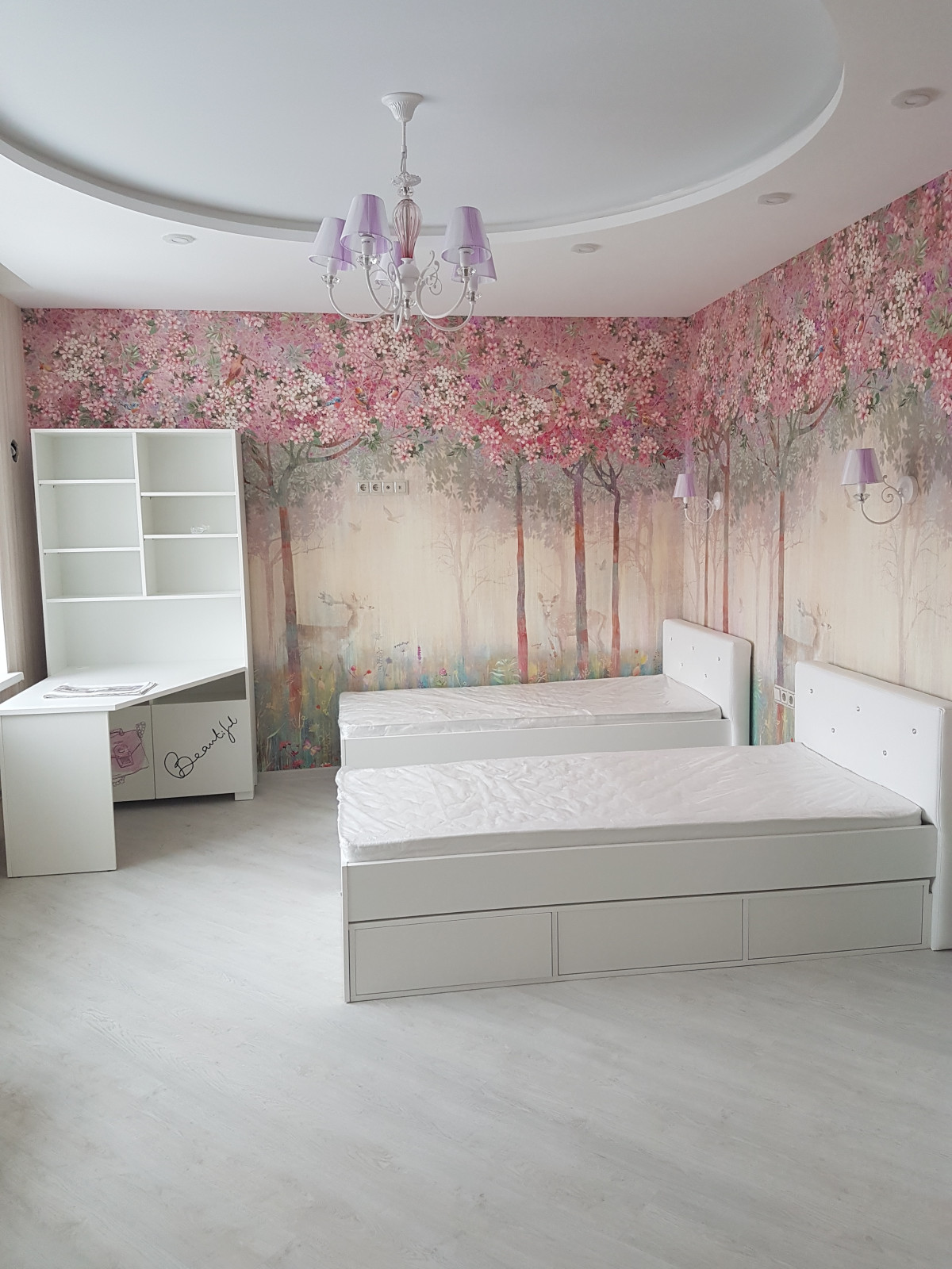 Fashion комната для двух девочек