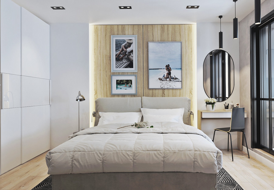 дизайн-проект интерьера квартиры по ул. Некрасовская в г. Владивостоке.