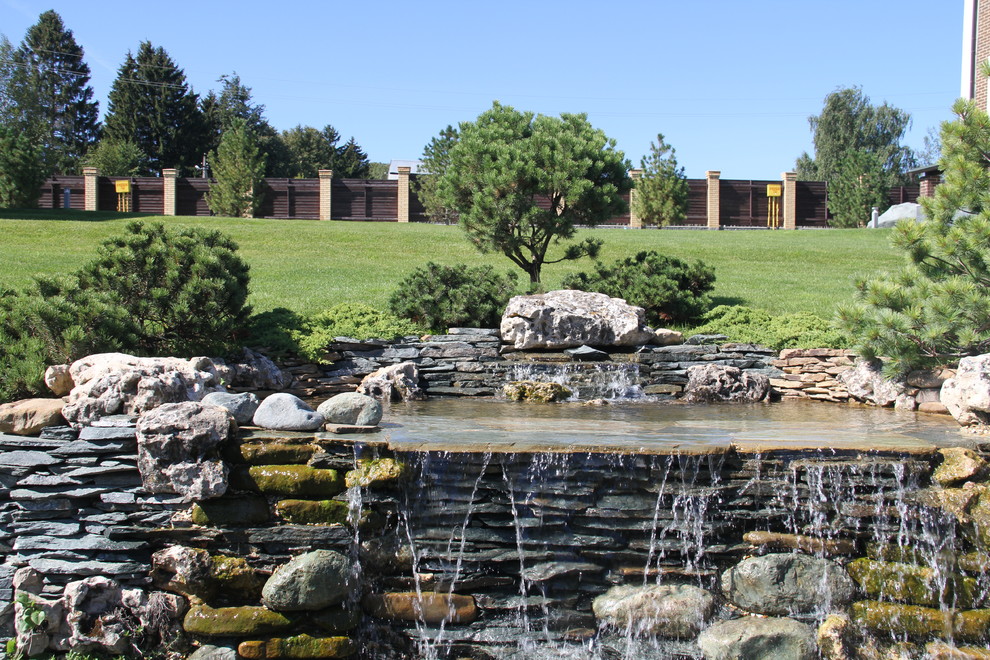 Благоустройство и озеленение участка 50 соток  на Дмитровском шоссе.