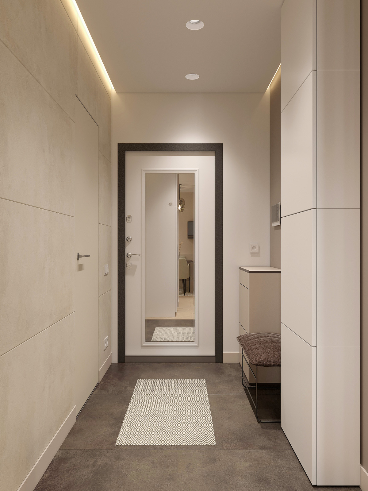 3-х комнатная квартира для семьи с двумя детьми и кабинетом