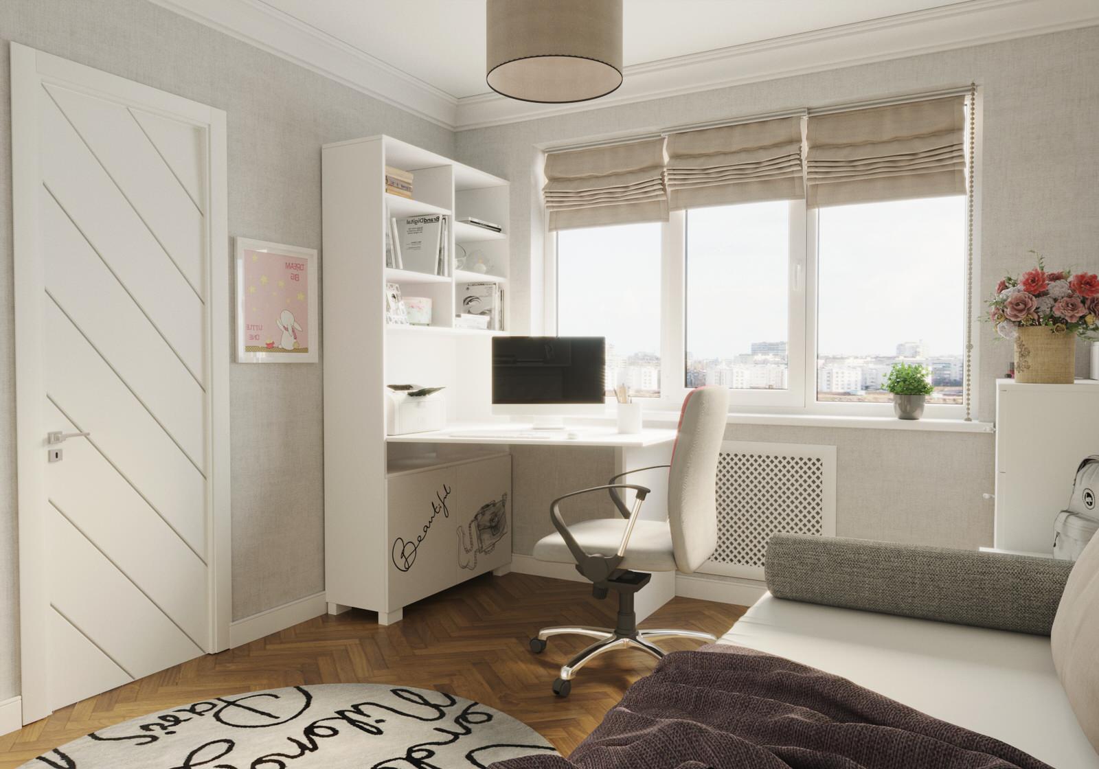 Fashion Grey комната для девочки