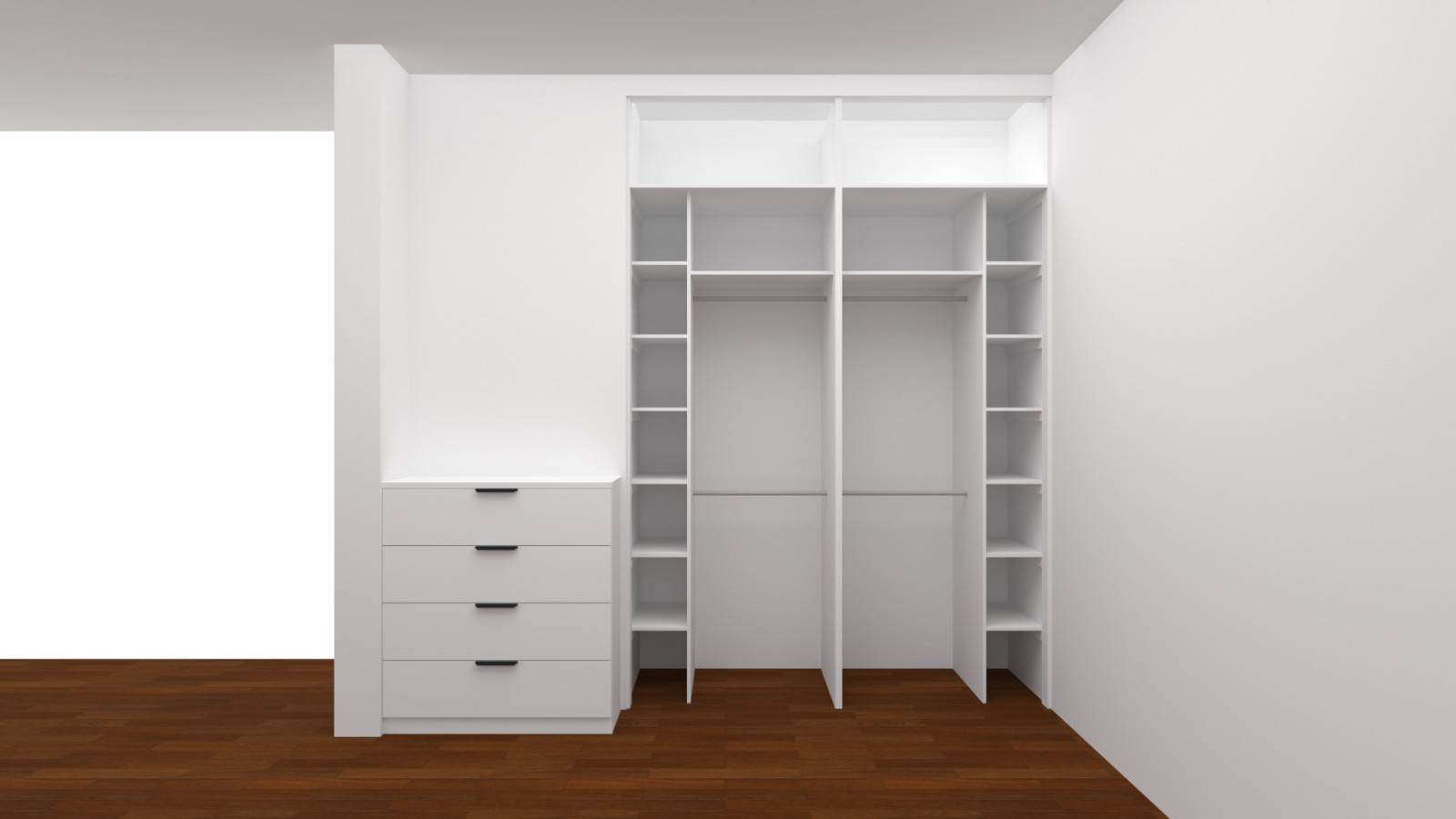 Шкаф, комод визуализация