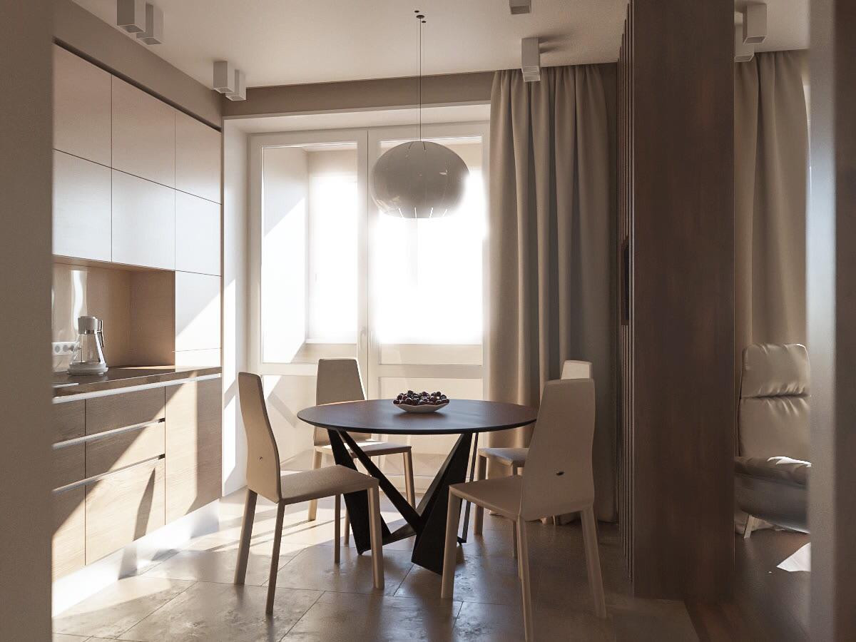 Кухня + обеденный стол