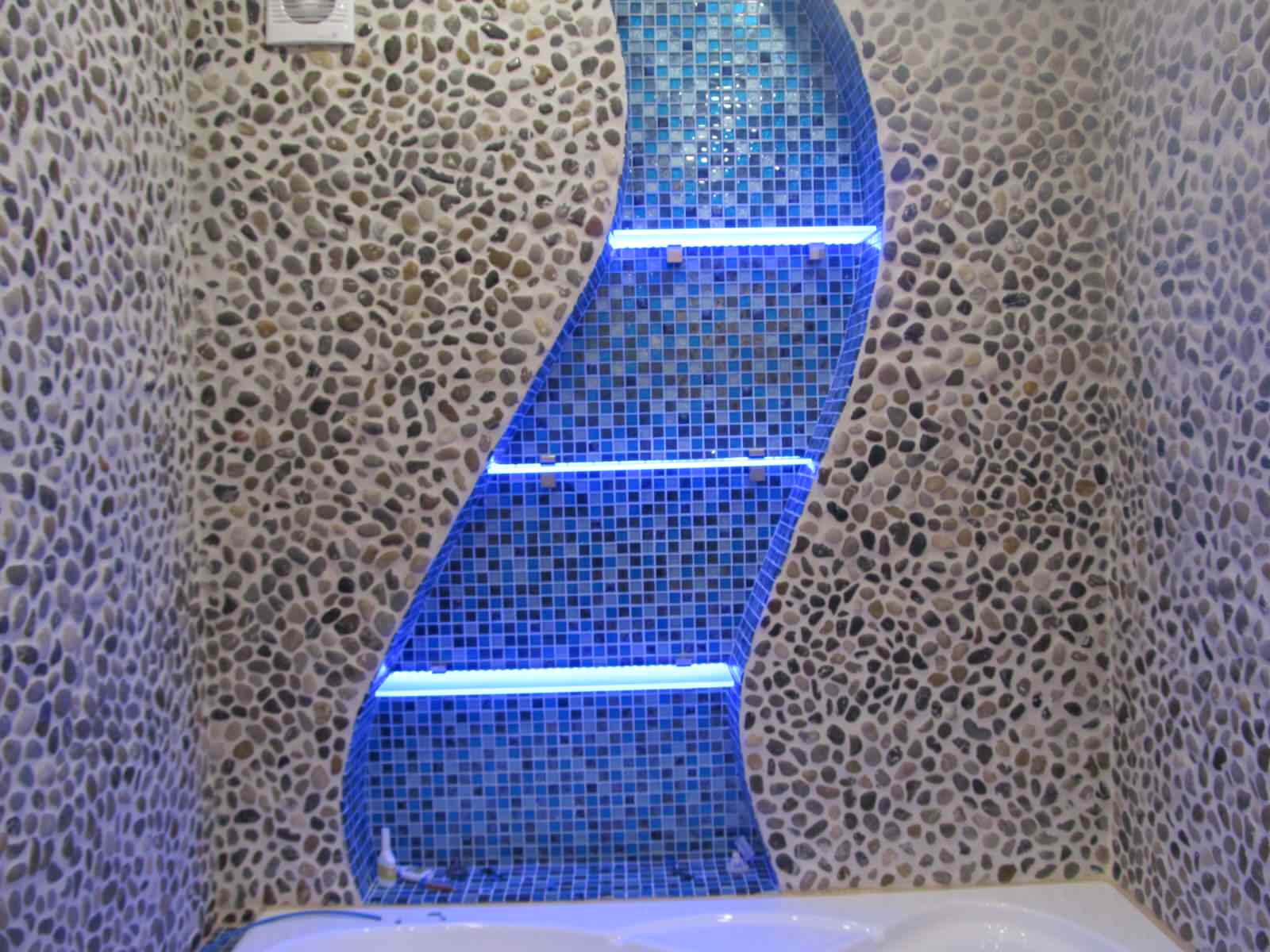 Полки из стекла