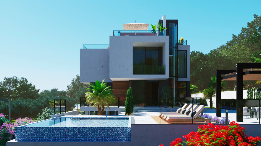 Минималистичные коттеджи