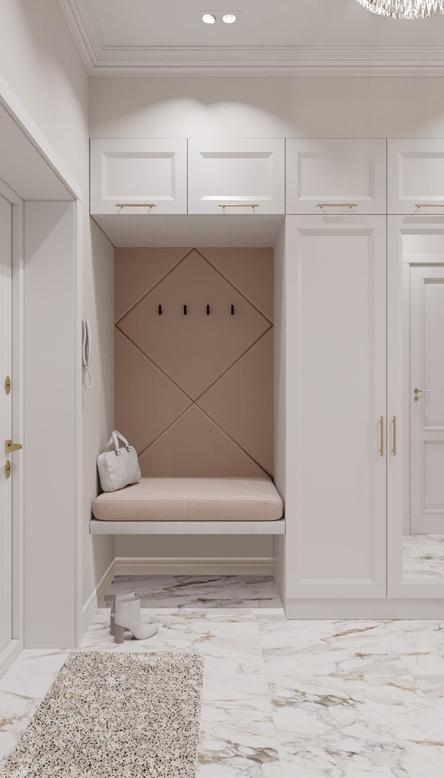 5. Calm classic. Прихожая