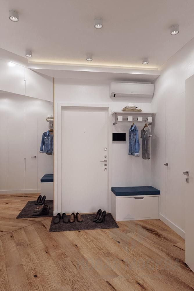 Дизайн-проект студии 45 кв.м в ЖК «Новая звезда»