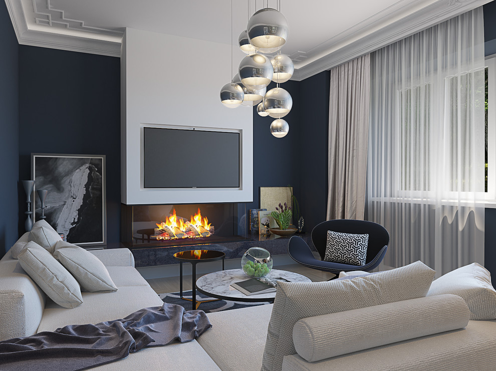 Кухня Гостиная 50м2