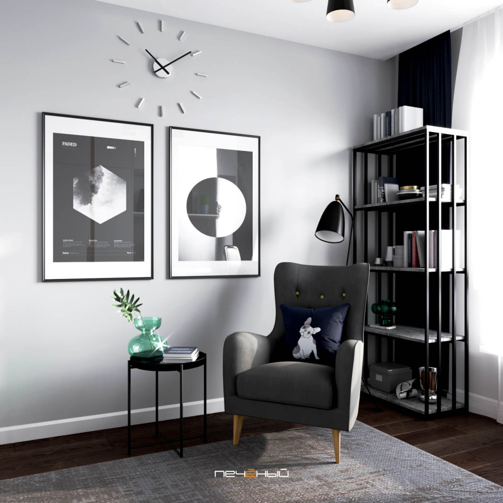 Мужская квартира с отделкой от застройщика