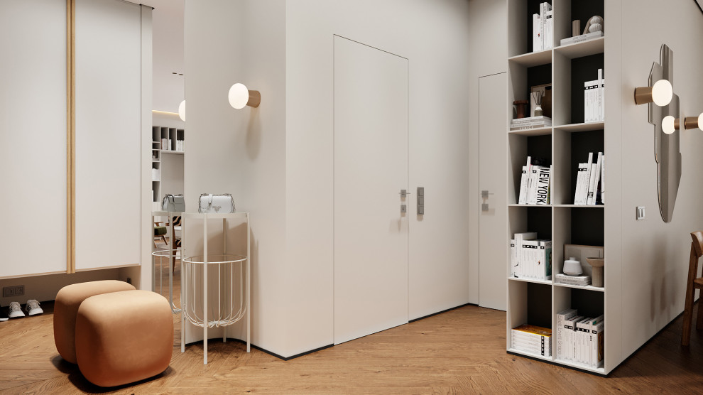 Реконструкция квартиры. Уланский переулок, тихий центр,96 кв.м ,2024