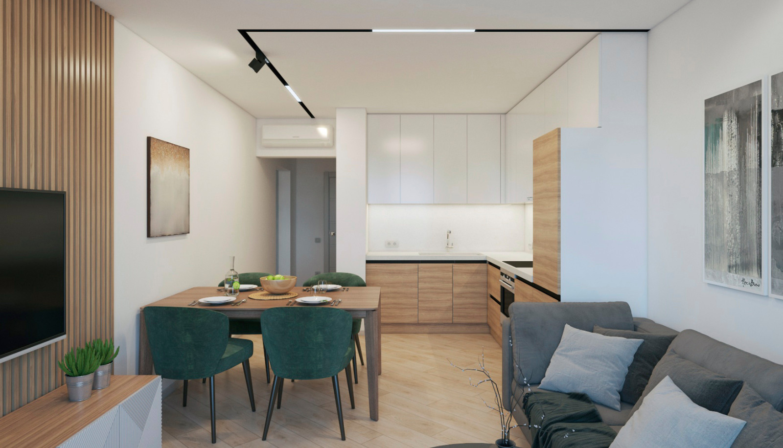 Дизайн квартиры 116 кв.м.