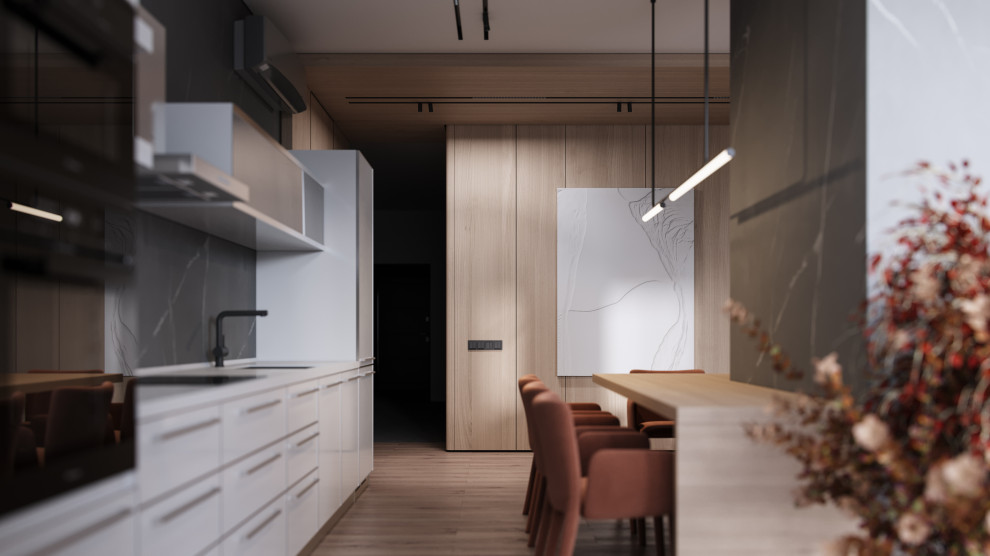 Дизайн-проект квартиры в ЖК «Кутузовская Ривьера» 80.6 кв.м