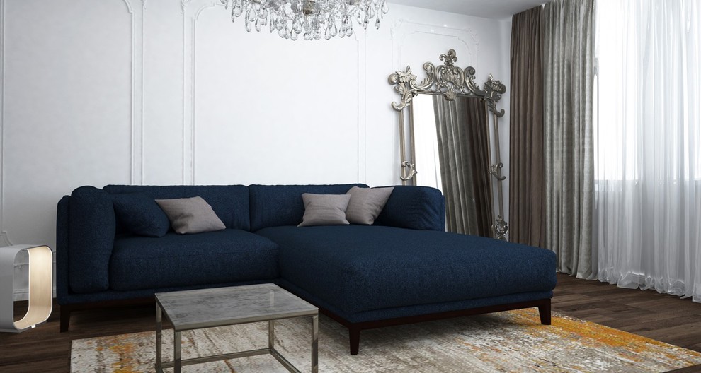 Обложка проекта: Дизайнерский интерьер "Страсбург"