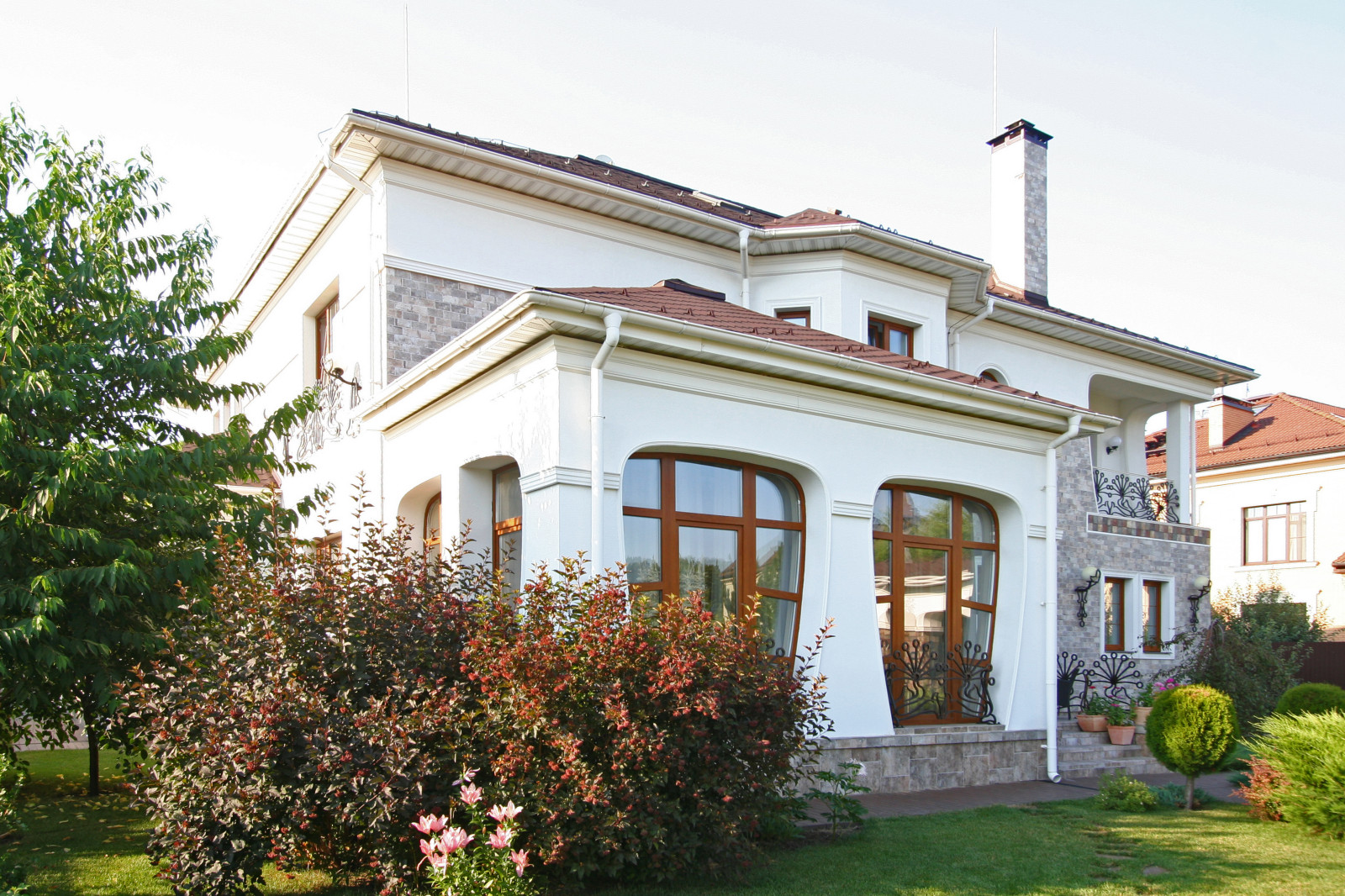 Загородный дом. Редизайн фасада