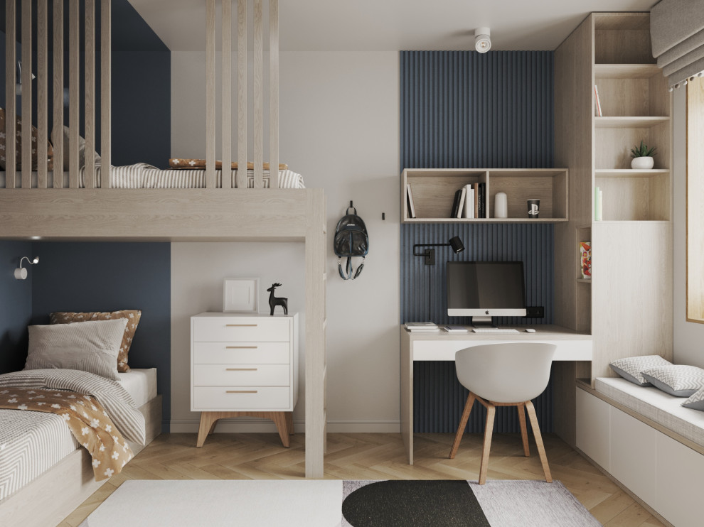 Уютный цветной интерьер