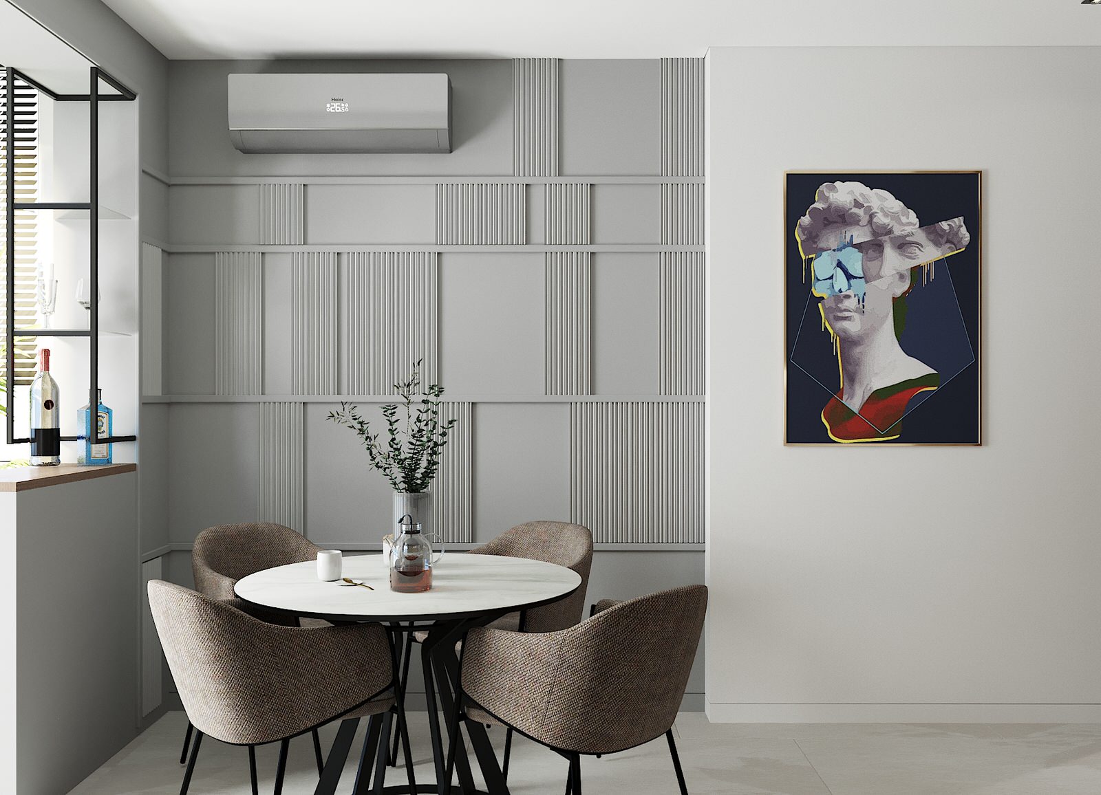 кухня коридор ЖК Европейский