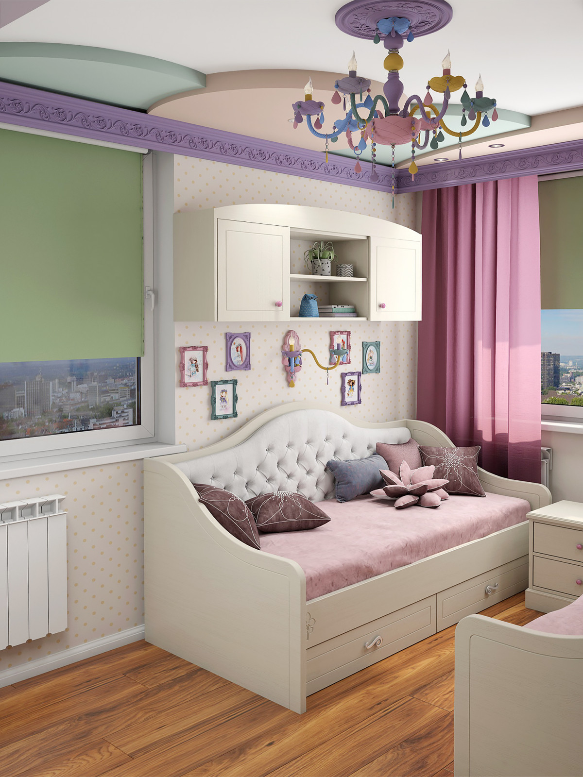 Дизайн интерьера 4-х комнатной квартиры S-79,0кв.м.