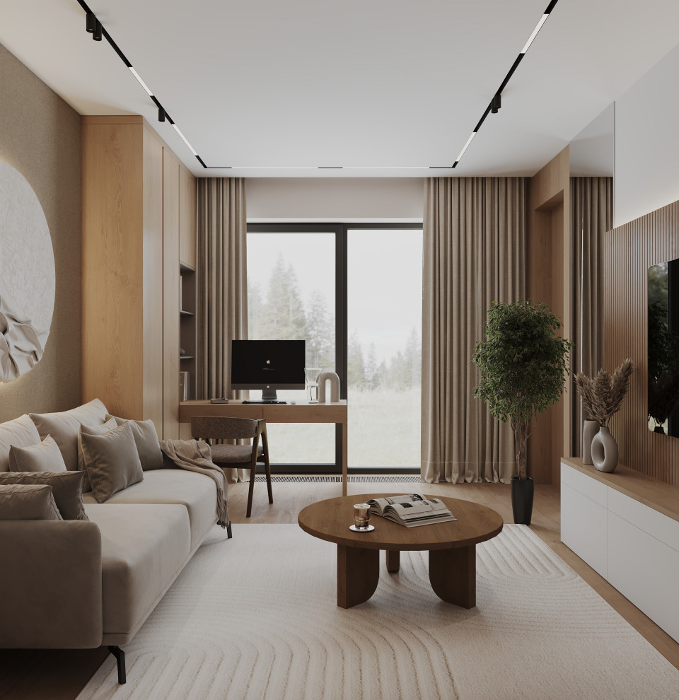 Интерьер дома в КП Урман