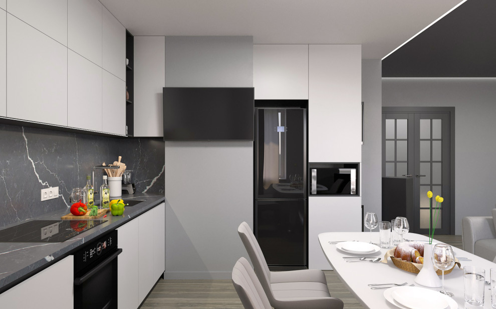 Дизайн проект квартиры 93м