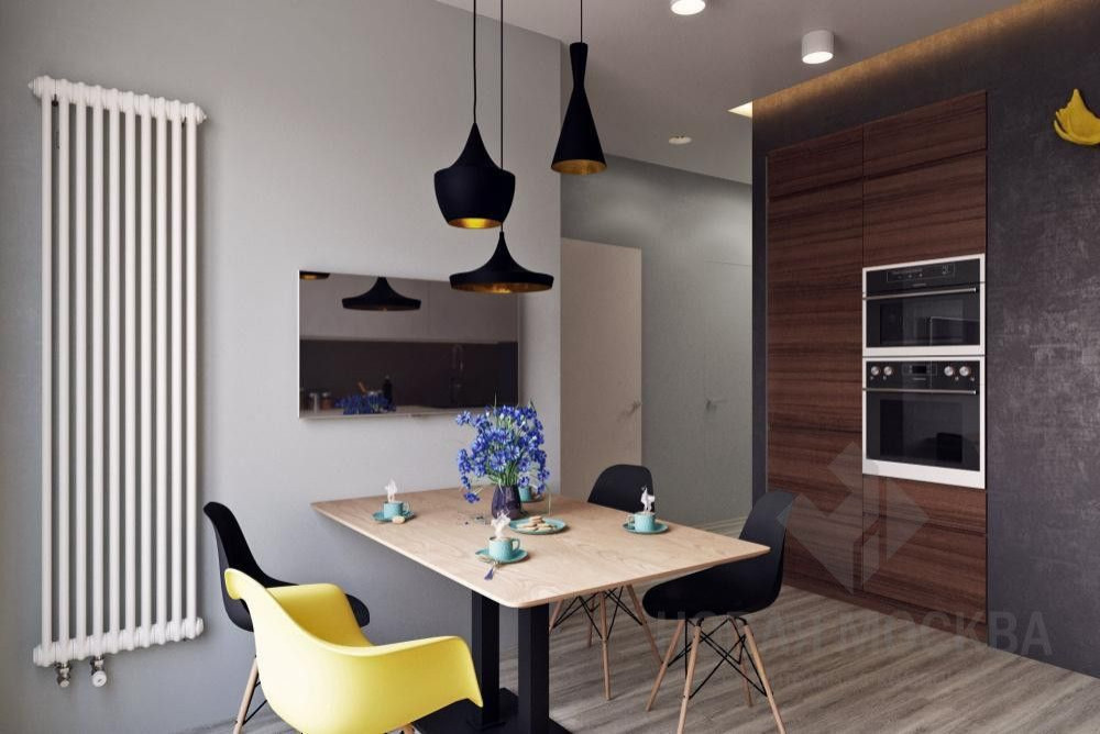 Дизайн-проект однокомнатной квартиры 42 кв.м. в ЖК «Рассказово»