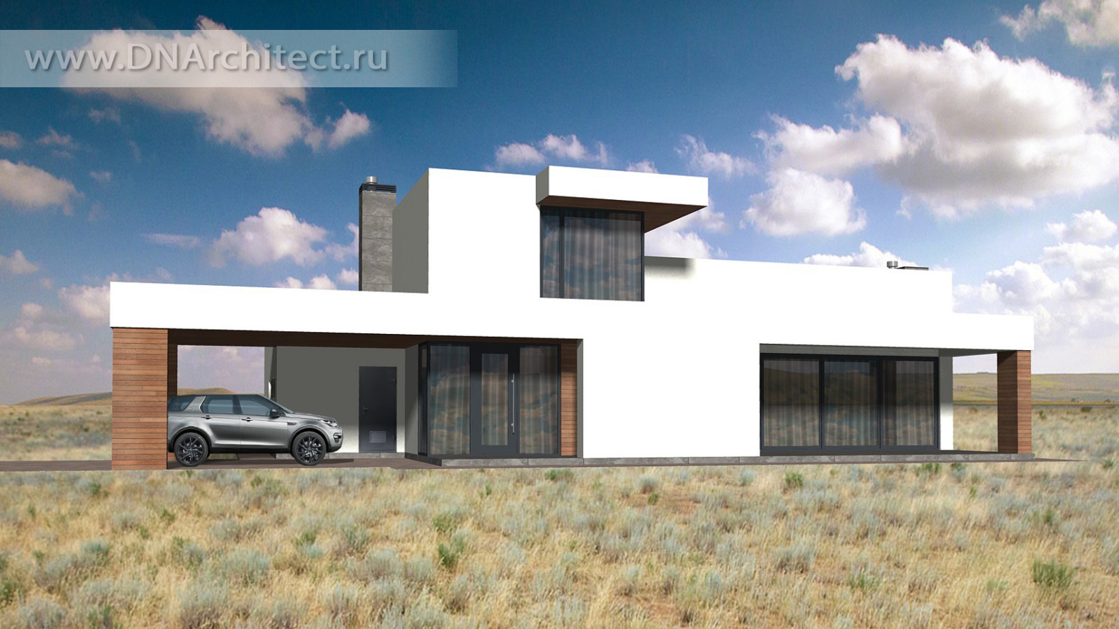 Обложка проекта: Современный частный дом в Крыму