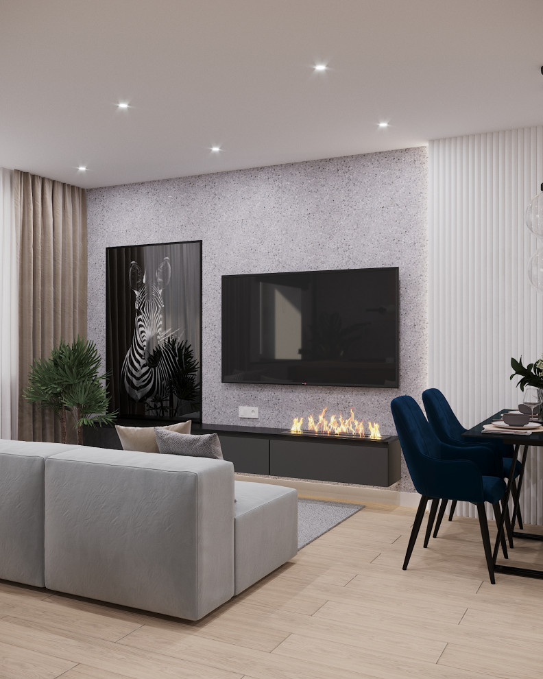 Дизайн-проект квартиры, площадью 126,2 м2