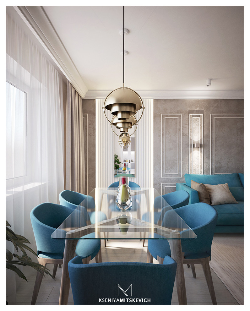 Дизайн квартиры в Минске. Современная классика