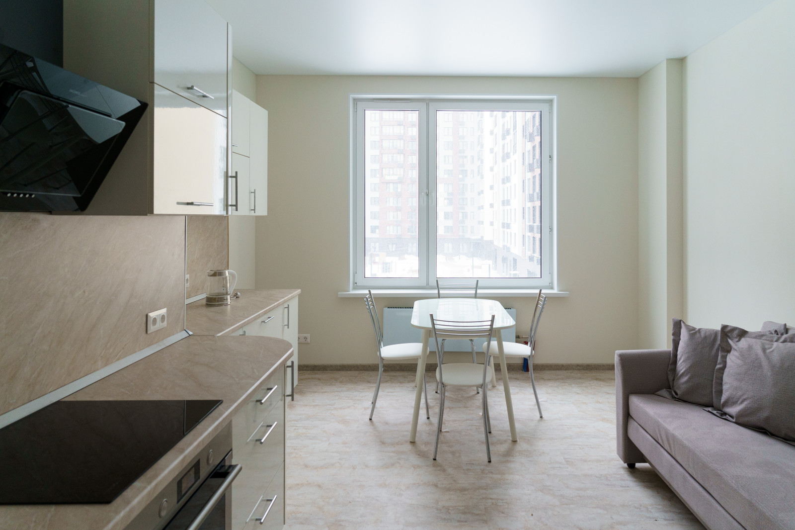 Капитальный ремонт в новостройке 66 м², Коммунарка