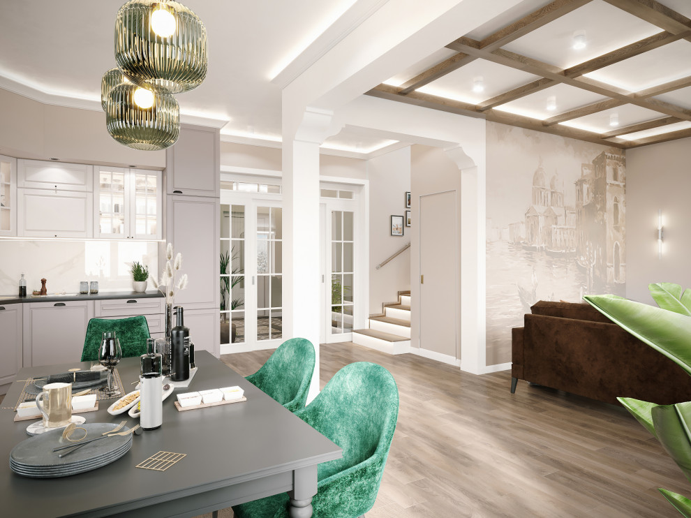 Дизайн-проект дома в КП А la Катуар