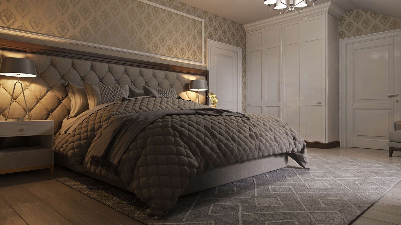 Обложка проекта: Дизайн спальни