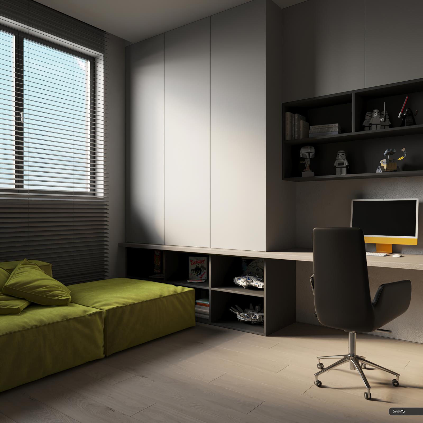 MIRA | Проект двухуровневой квартиры на проспекте Мира