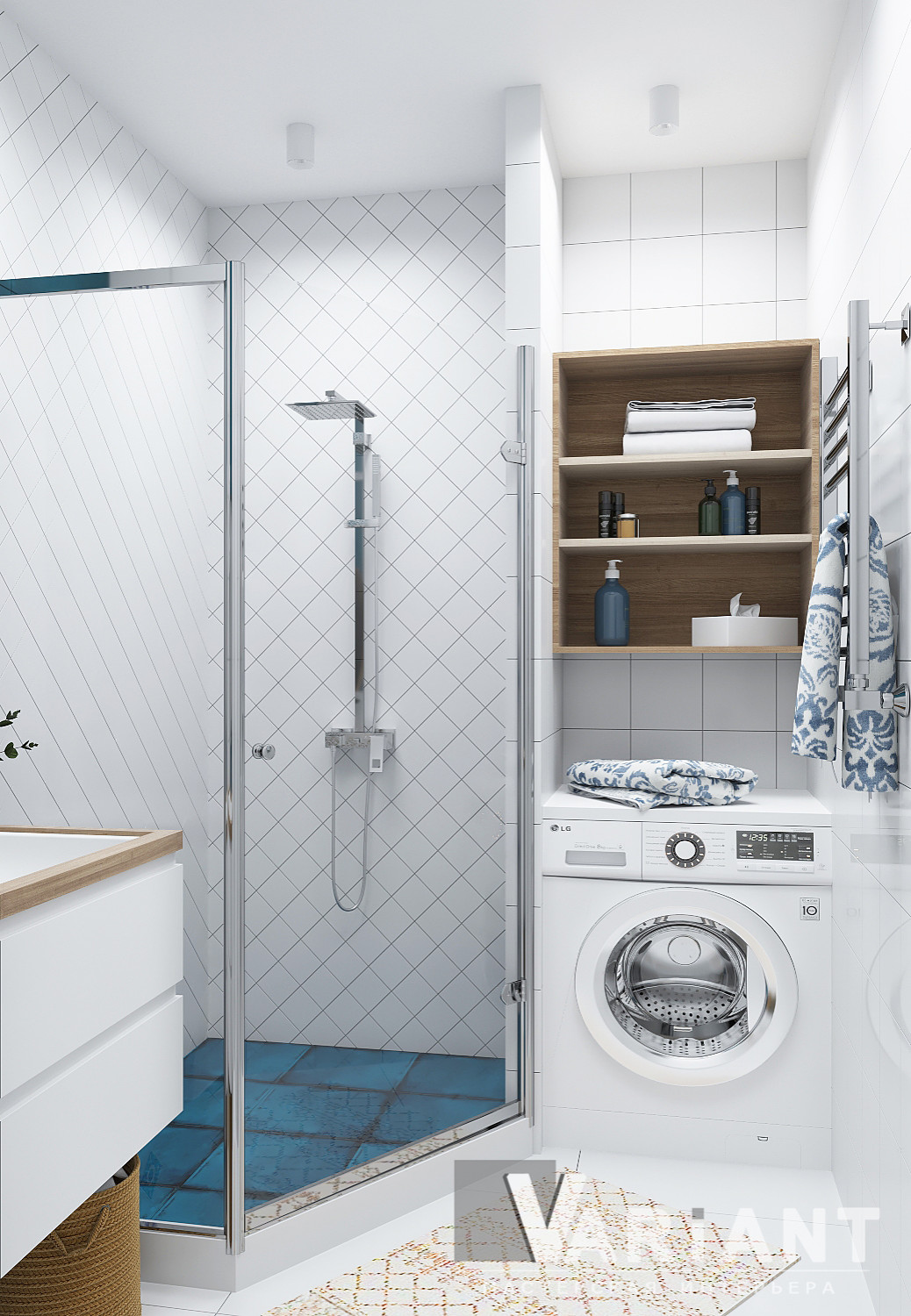 Дизайн проект трехкомнатной квартиры по ул. Измайлова