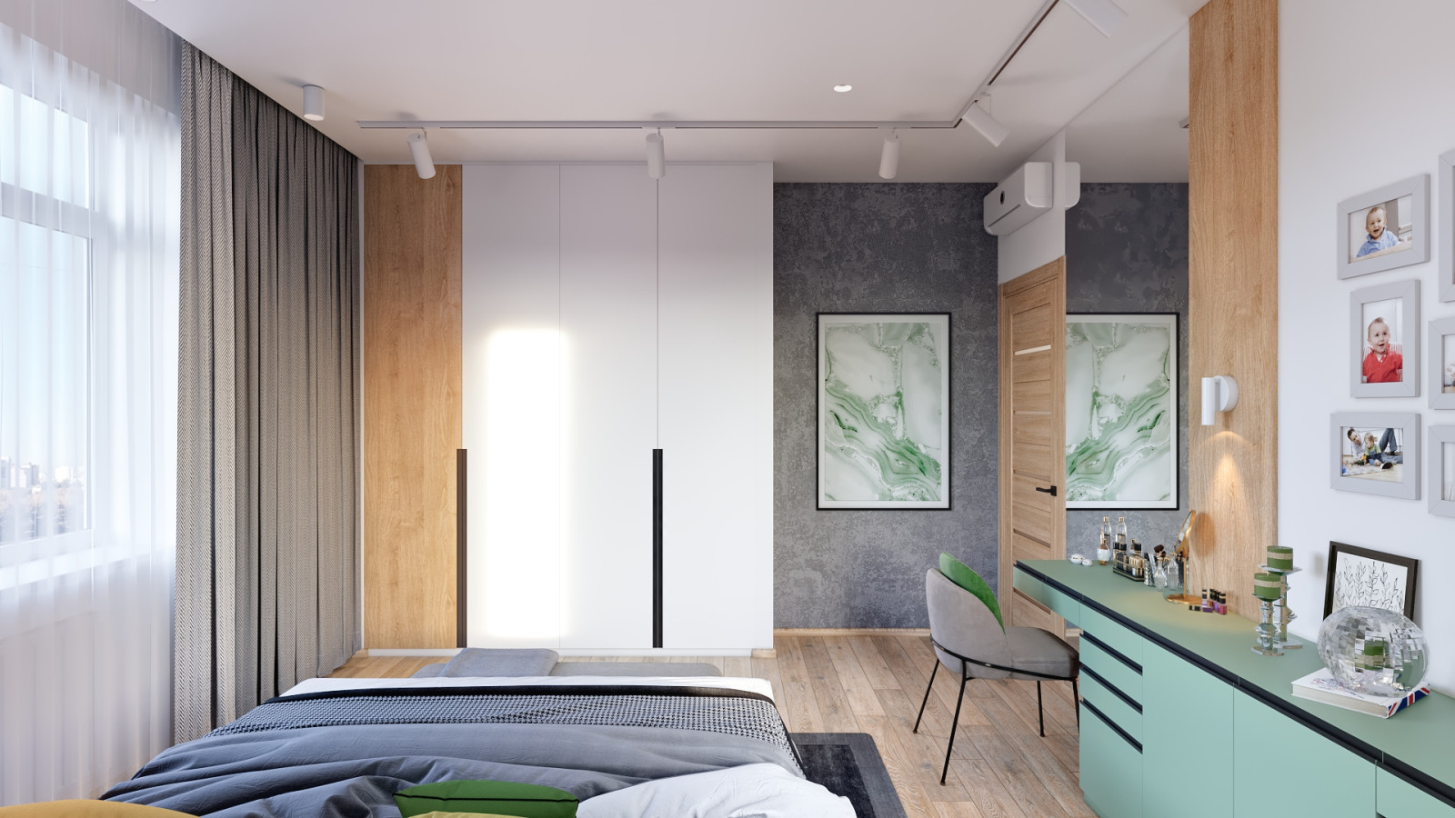 Дизайн-проект трехкомнатной квартиры