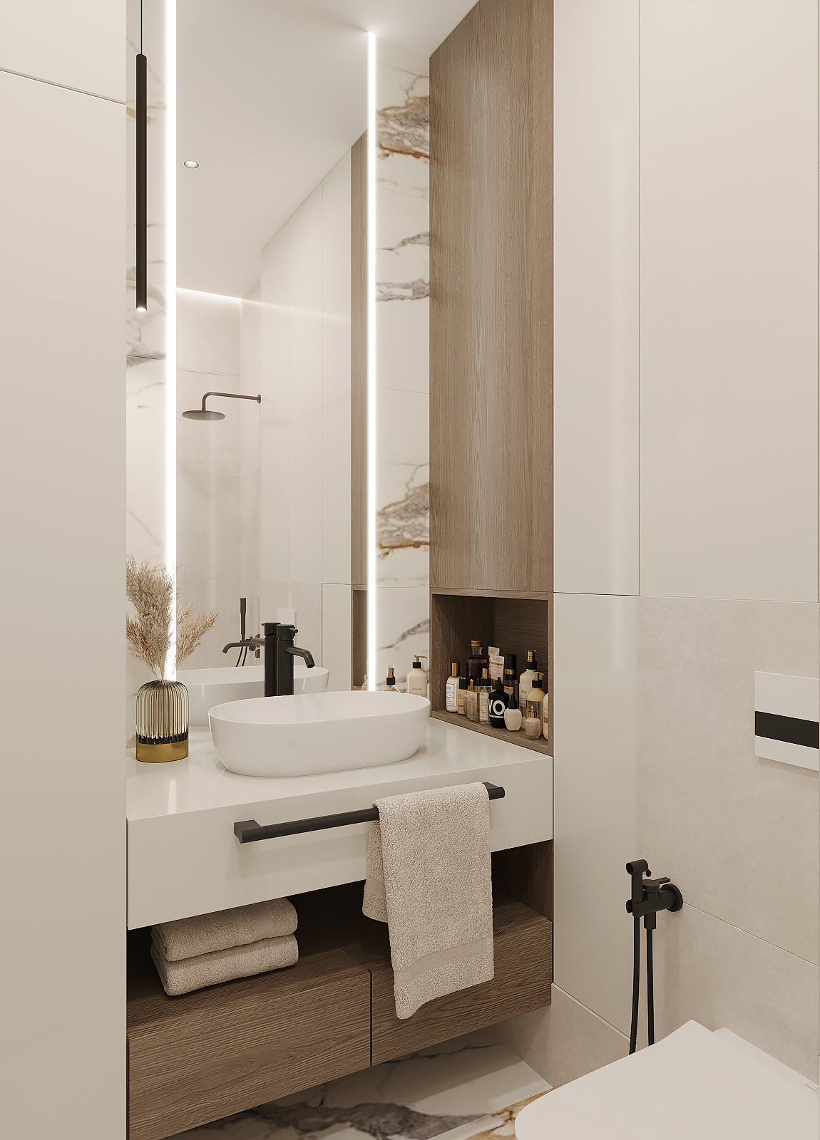 ЖК ФИЛИ-СИТИ. Ванная комната.