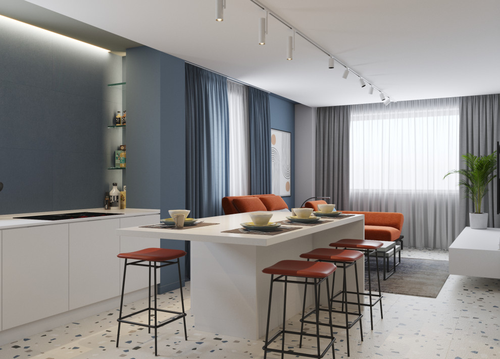 Терраццо(кухня-гостиная)