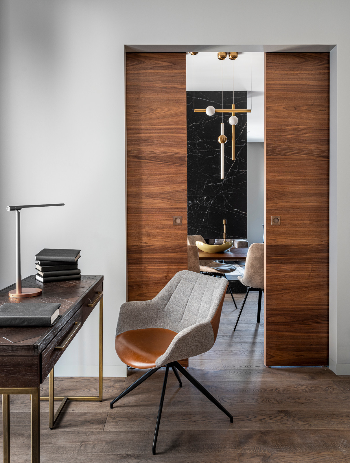 Реализованный проект квартиры 90м2 в ЖК Пресня сити