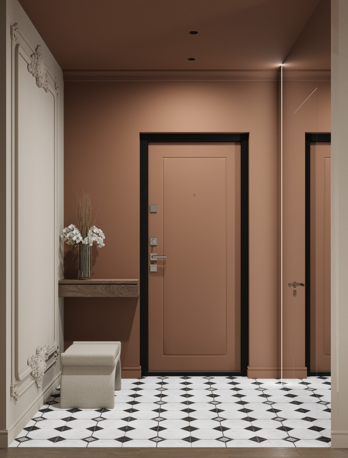 Дизайн 3-комнатной квартиры в клубном доме Futurist