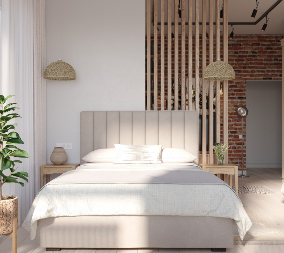 Гостиная в светлых тонах