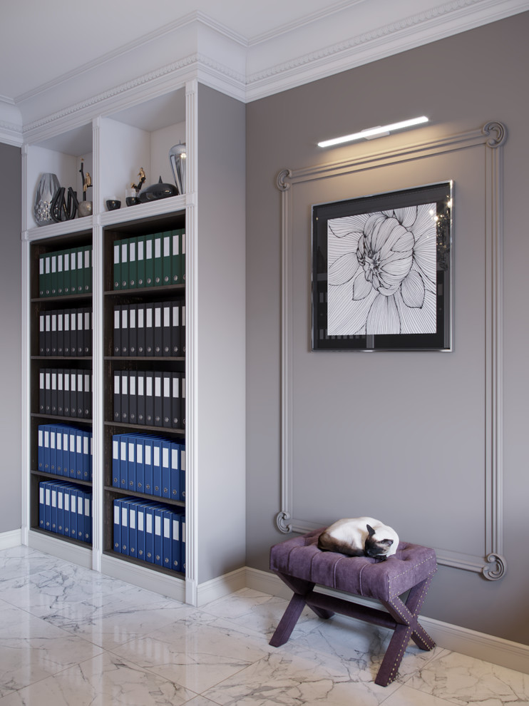 Тишинская площадь, квартира с большой кабинетной зоной