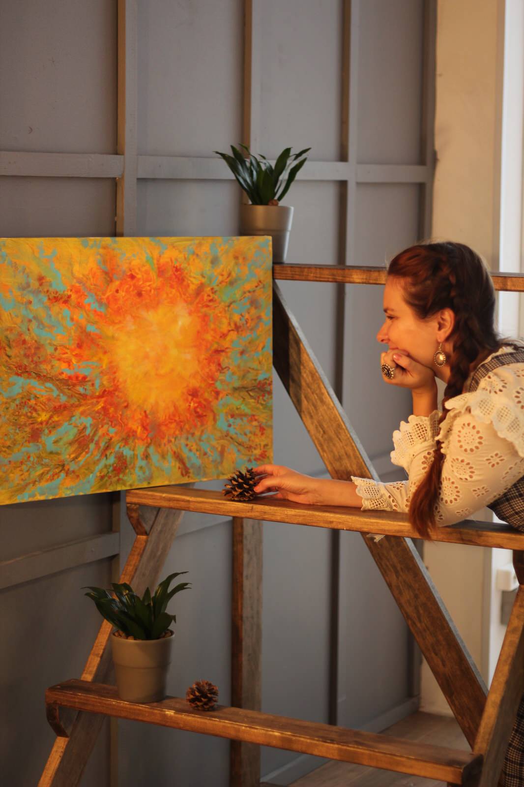 Обложка проекта: Картина для офиса "энергия жизни"