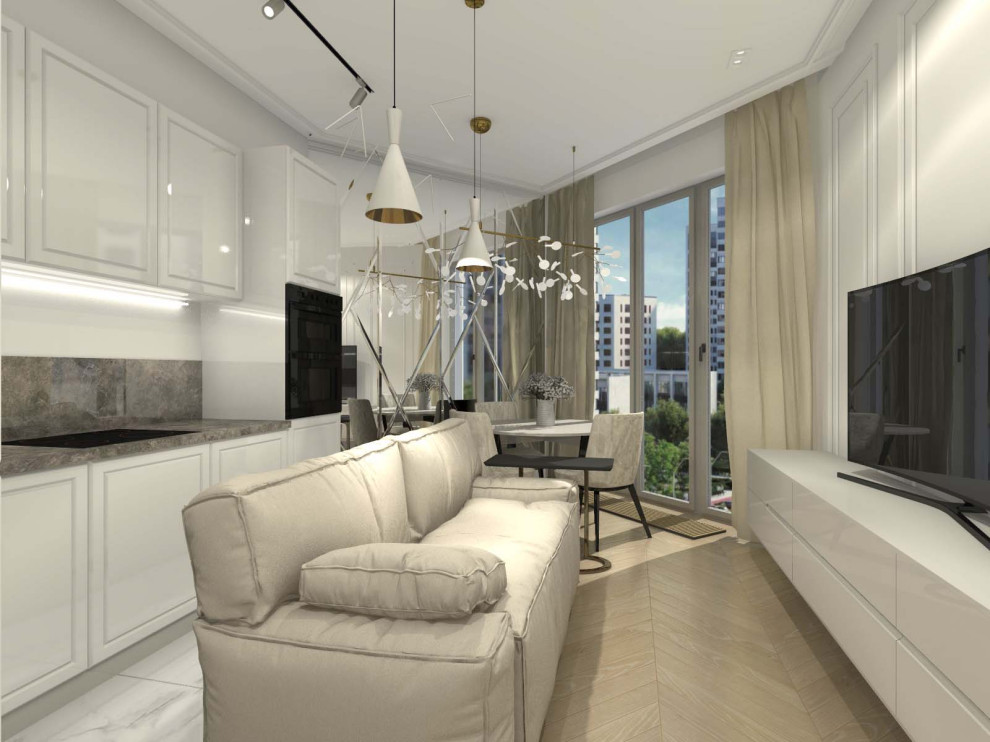 Квартира в стиле неоклассика