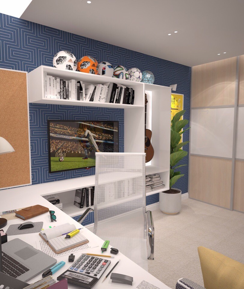 Обложка проекта: Детская комната для подростка