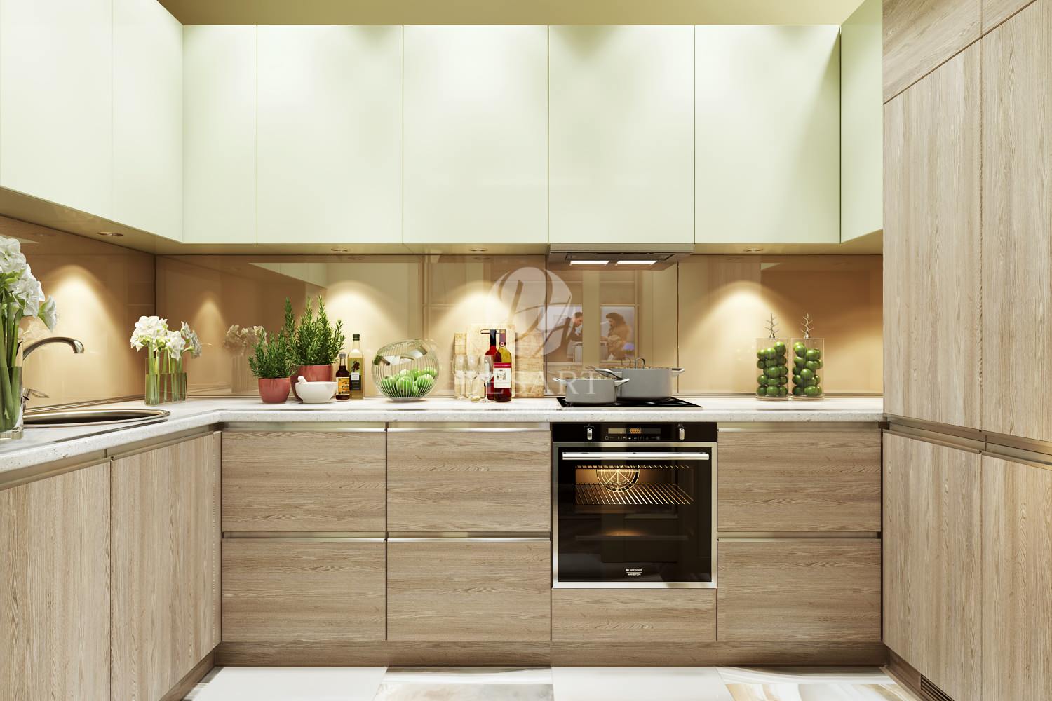 . БАУМАНСКАЯ. КУХНЯ-ГОСТИНАЯ-СТОЛОВАЯ