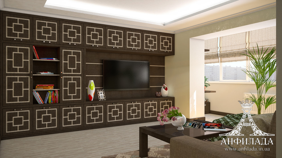 Дизайн-проект интерьера гостиной