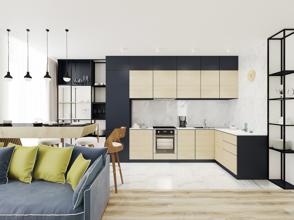 Дизайн проект квартиры-студии.