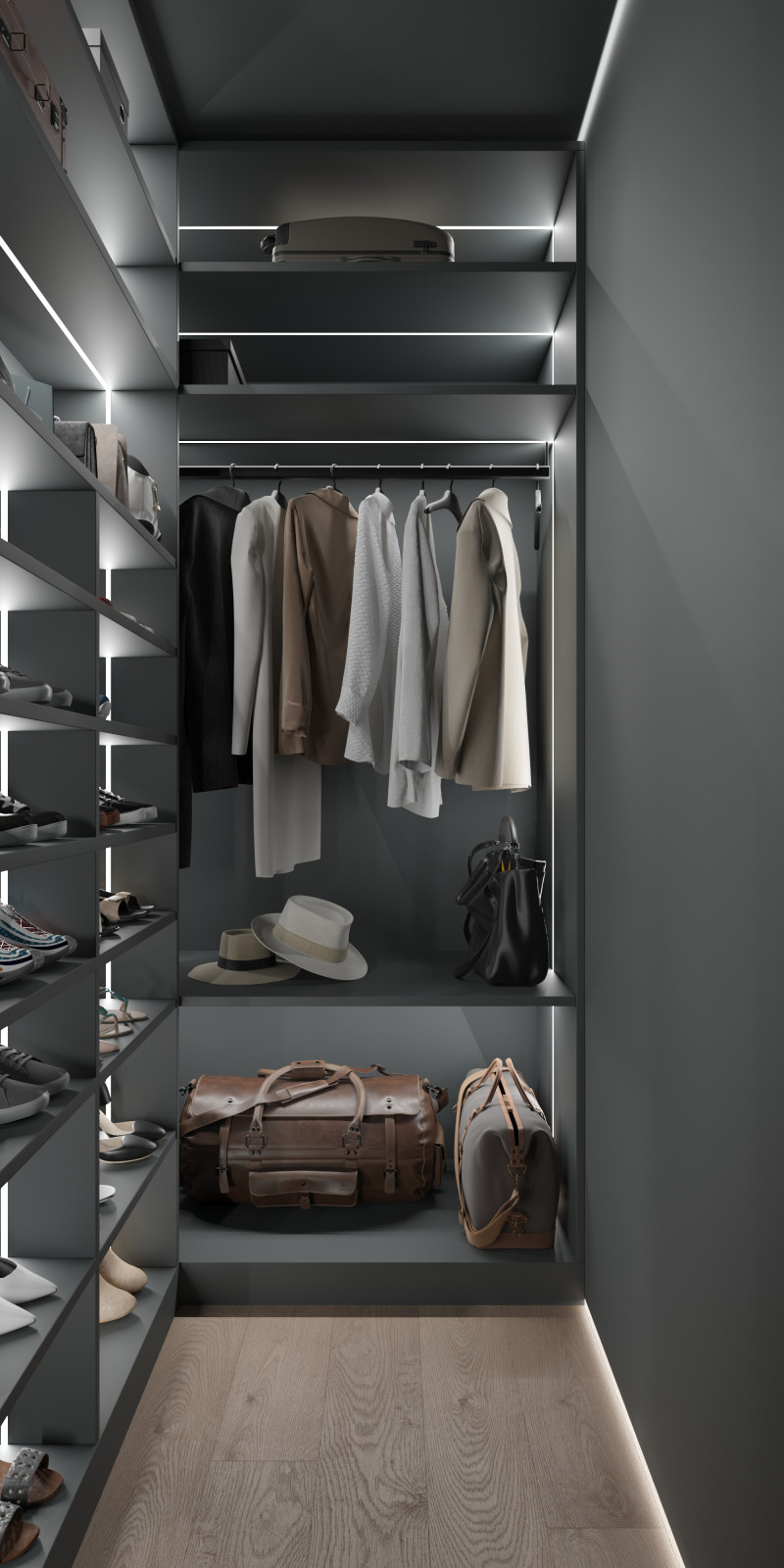 Обложка проекта: Маленькая гардеробная для верхней одежды