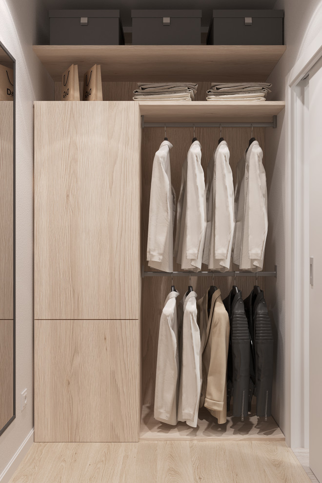 Комната девочки-подростка с гардеробной