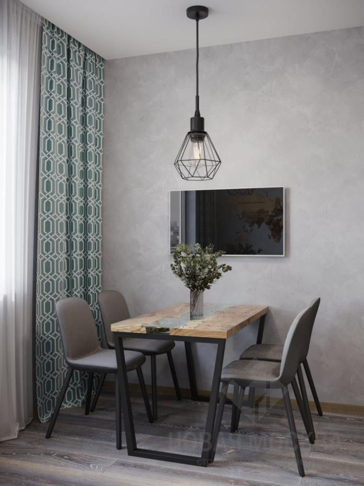 Дизайн-проект 2-комнатной квартиры 65 кв.м в ЖК «Лучи»