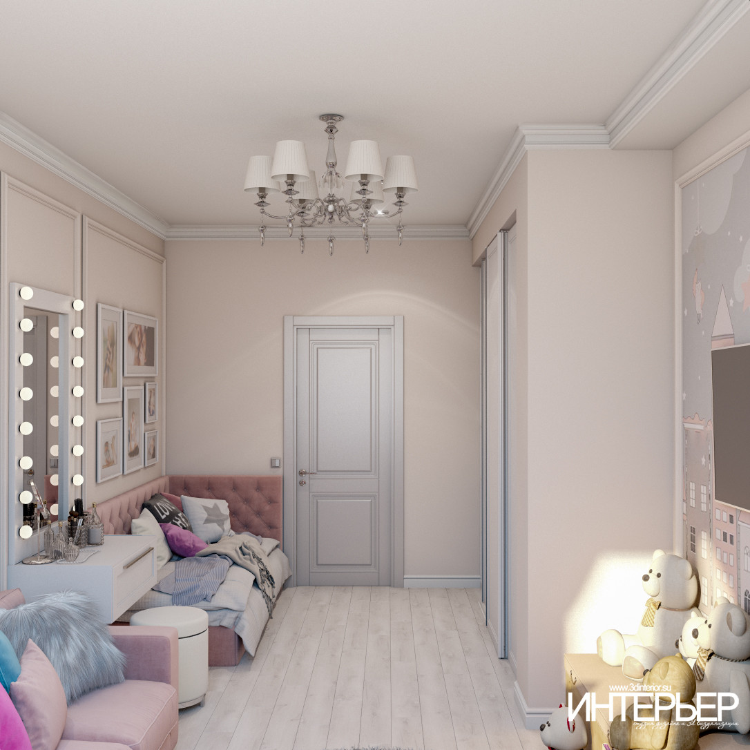 Дизайн-проект детских комнат в квартире г.Кисловодск