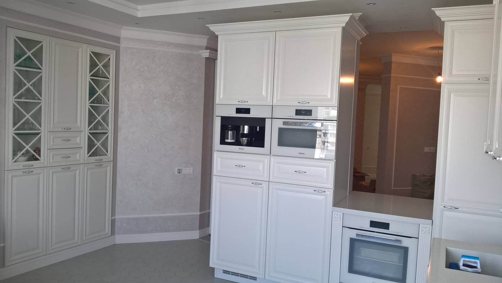 Обложка проекта: Белая классика-массив ясеня